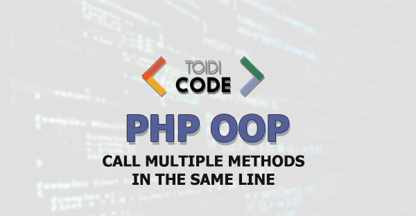 Gọi nhiều phương thức trên một dòng